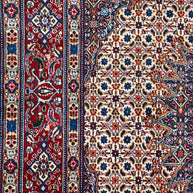 Persian Mud finally knotted woollen rug from Persia