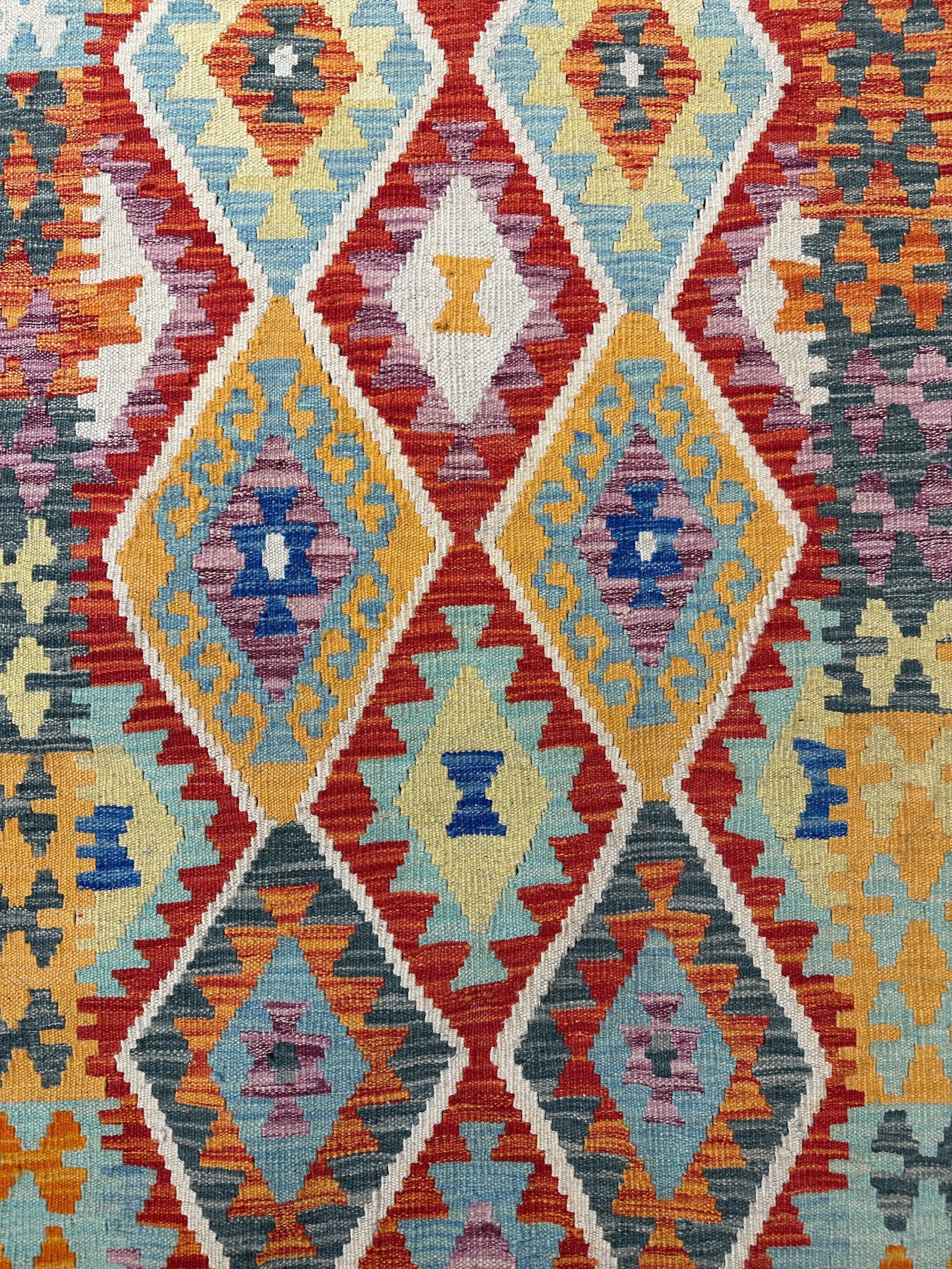 Chobi Kilim Rug - 487 cm x 87 cm