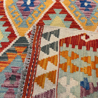Chobi Kilim Rug - 487 cm x 87 cm