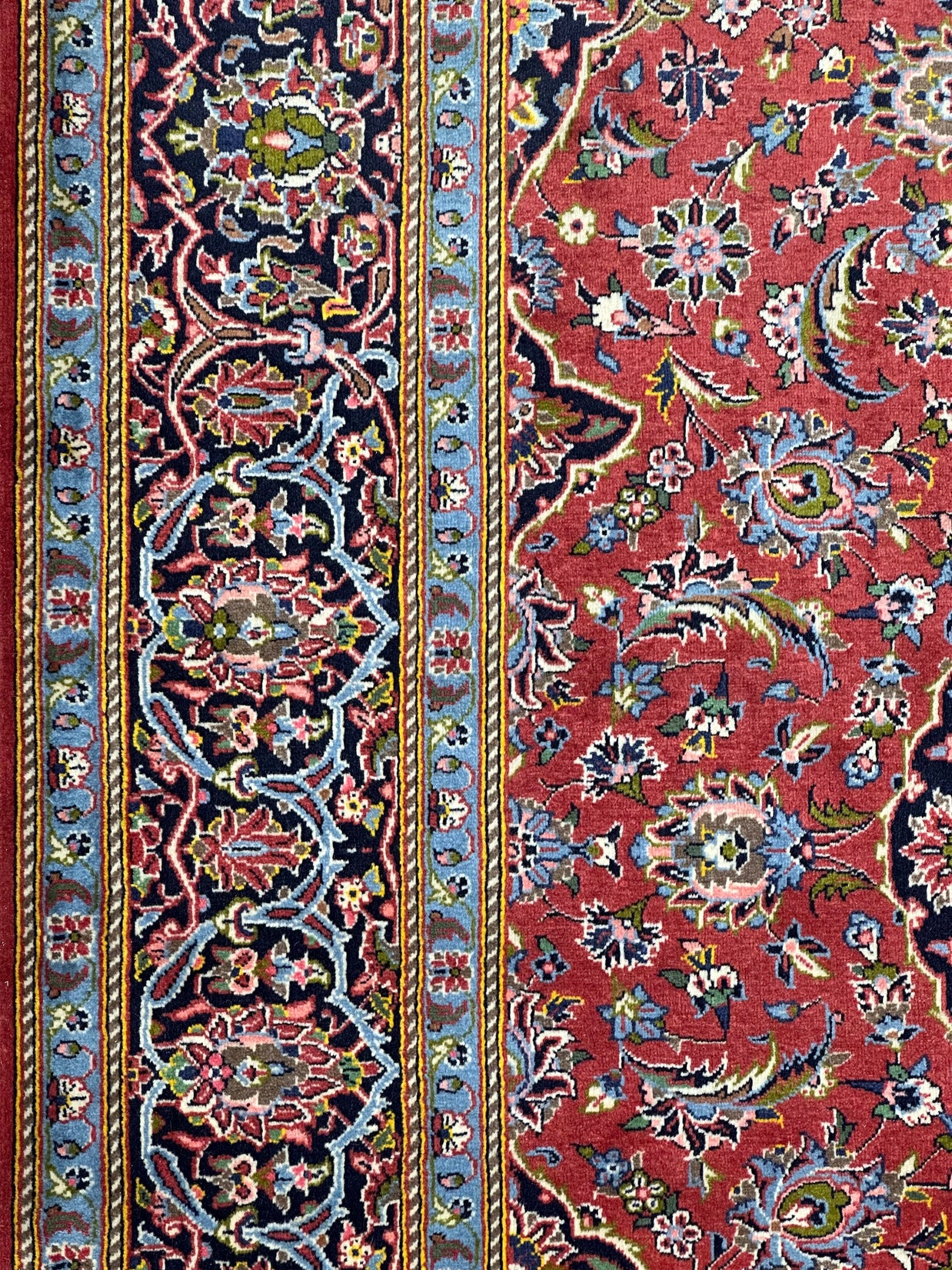 Persian Kashmar fine Hand knotted rug from Iran