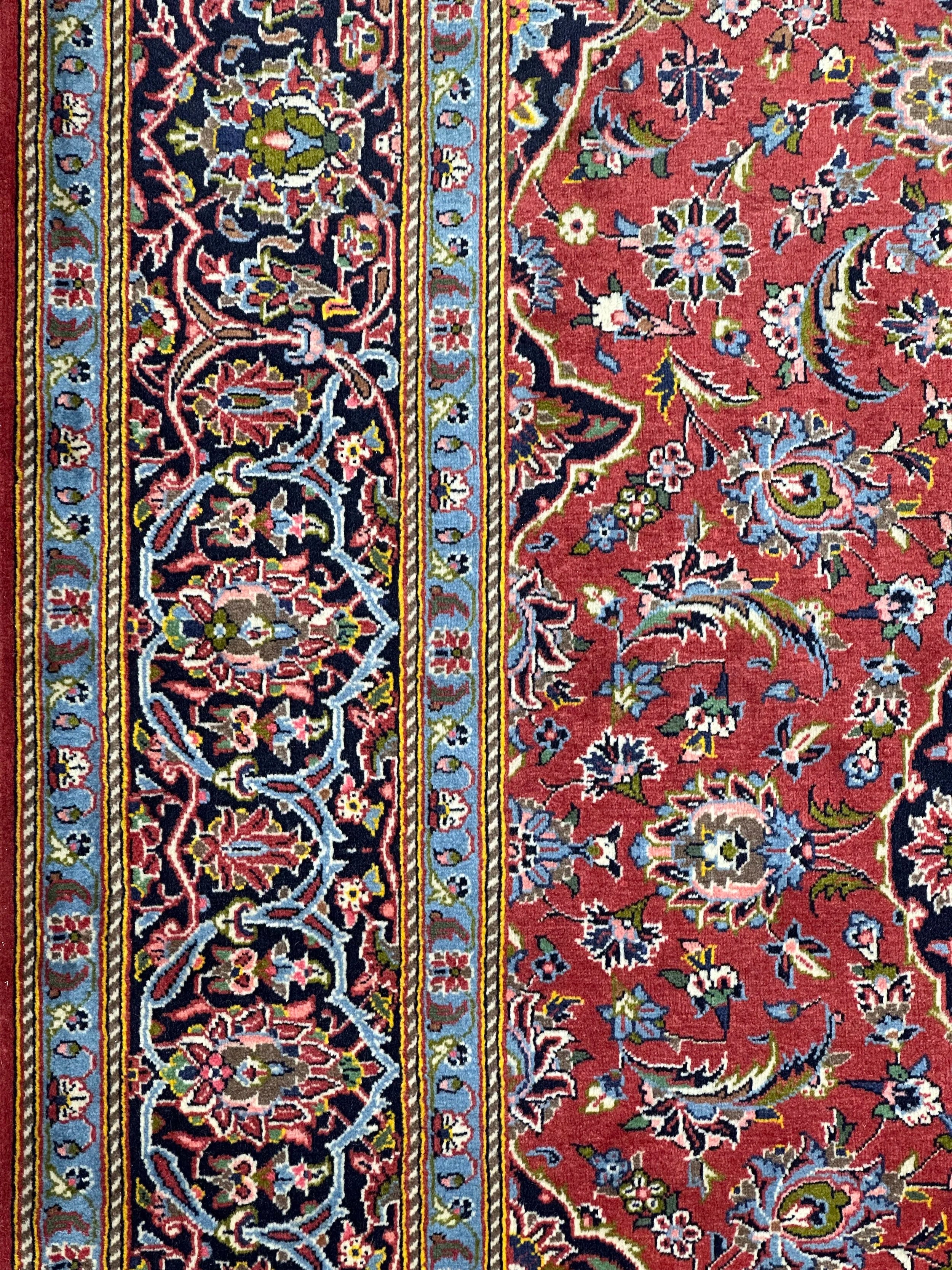 Persian Kashmar fine Hand knotted rug from Iran