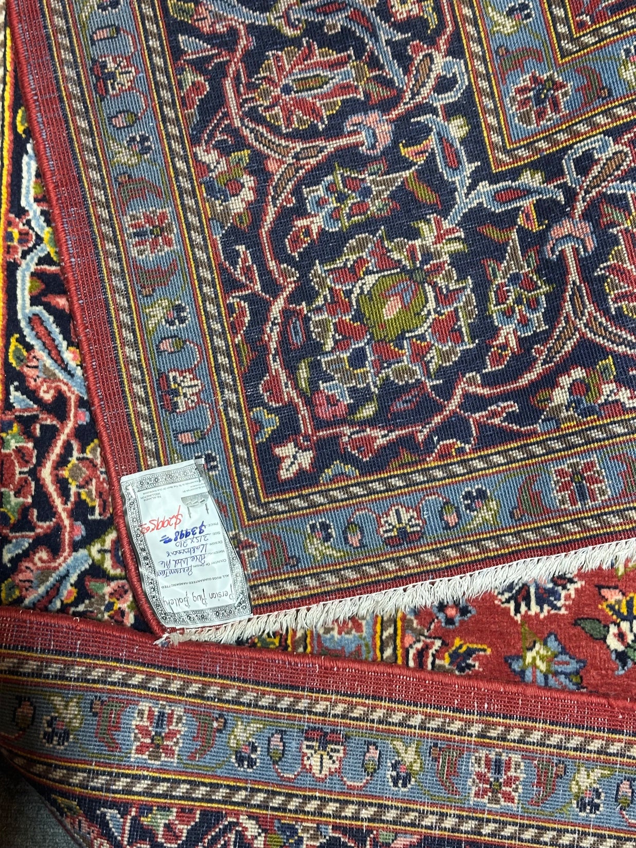 Persian Kashmar fine Hand knotted rug from Iran