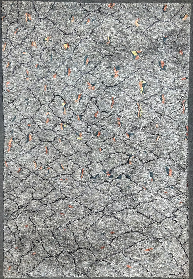 Indo Morrocon 100% Pure Wool Pile Hand Knotted Rug