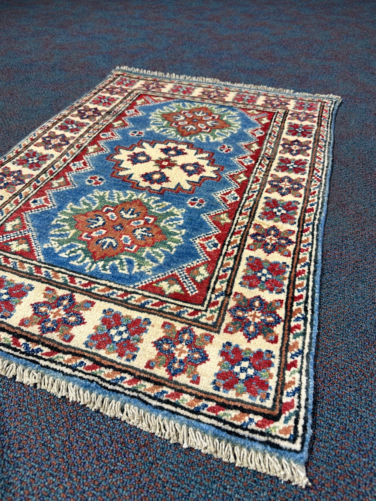 Kazak Rug - 88 cm x 67 cm