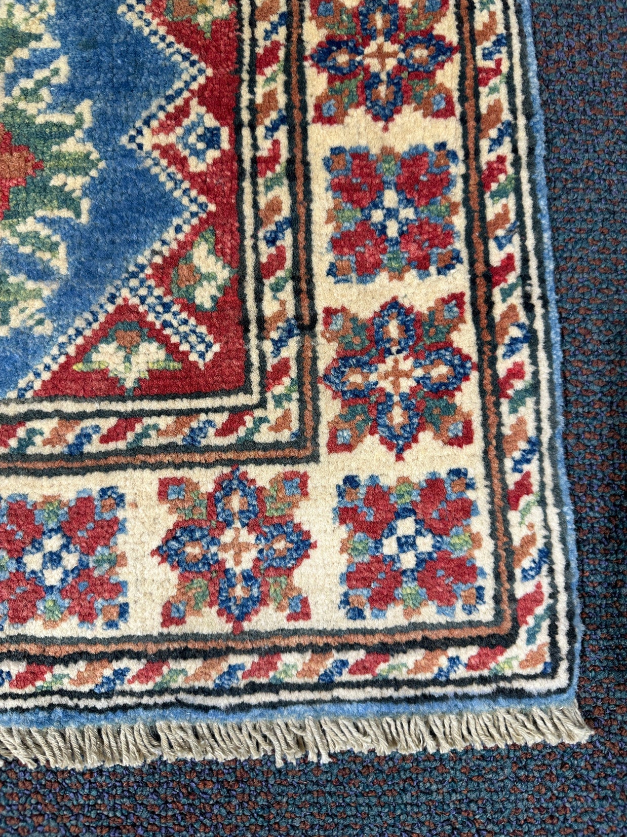 Kazak Rug - 88 cm x 67 cm