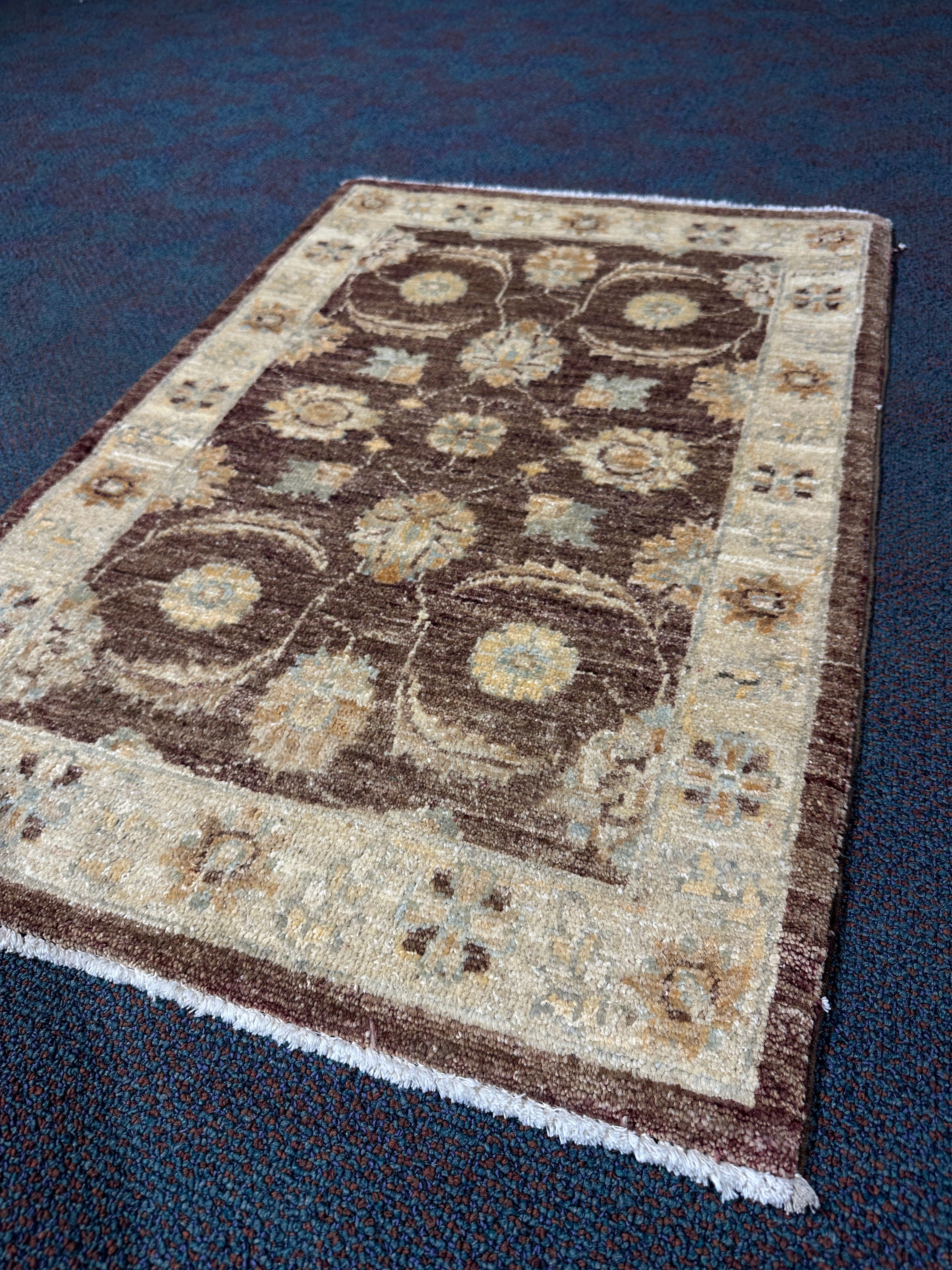Chobi Rug - 93 cm x 64 cm