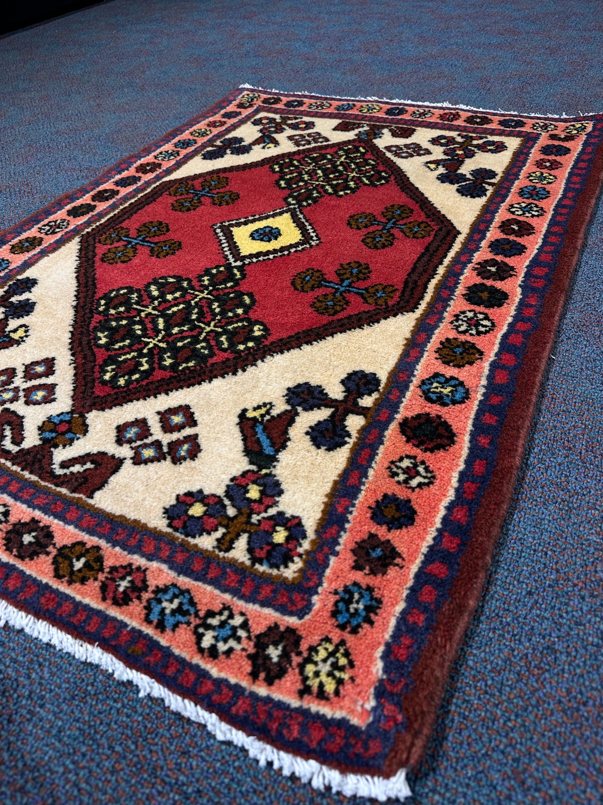 Hamadan Rug - 110 cm x 76 cm