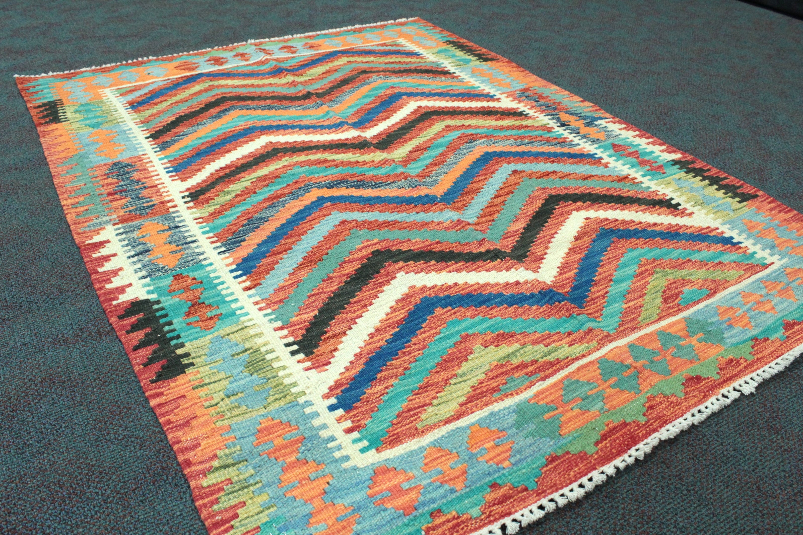 Chobi Kilim Rug  - 170 cm x 136 cm