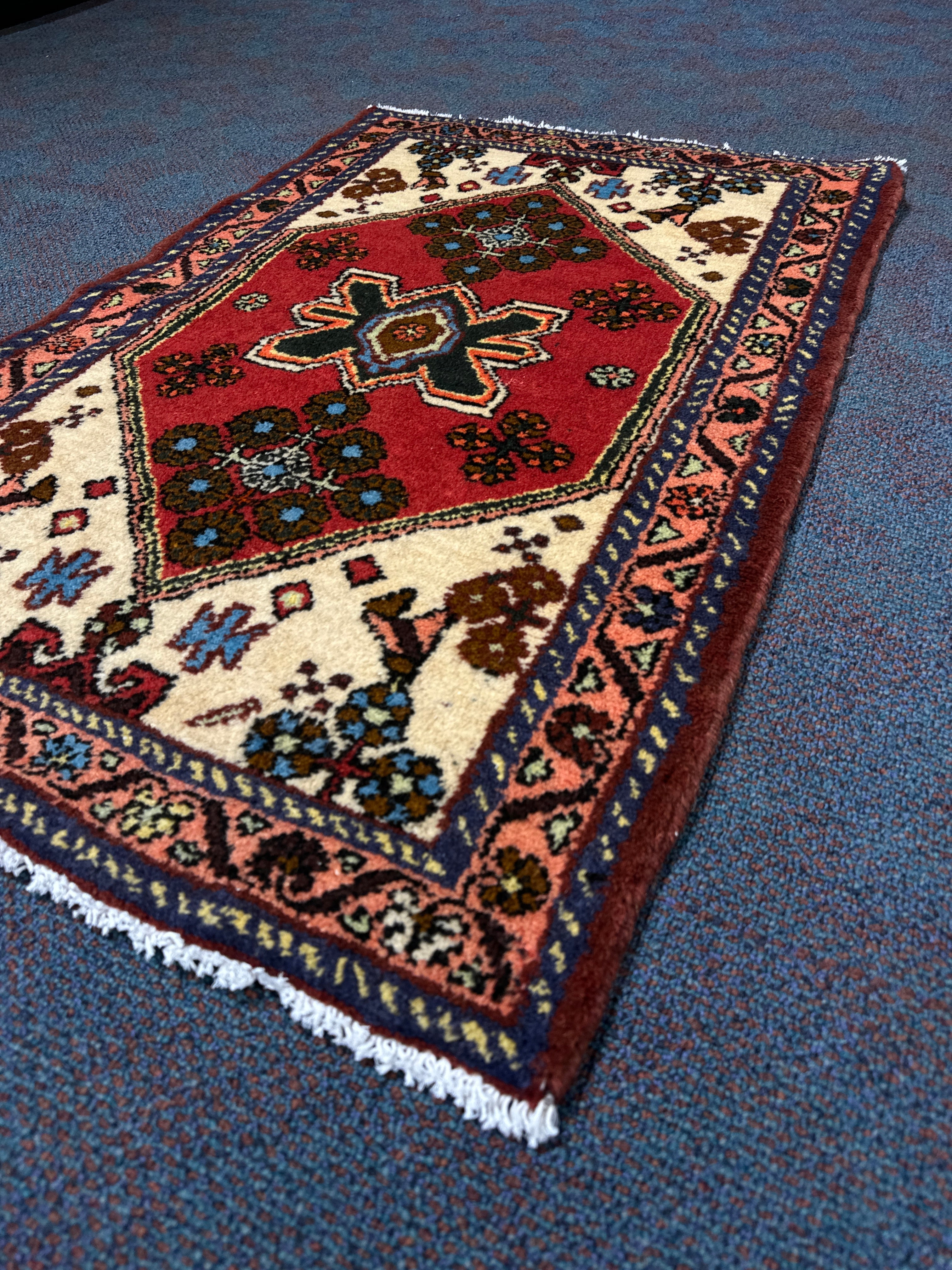 Hamadan Rug - 110 cm x 70 cm