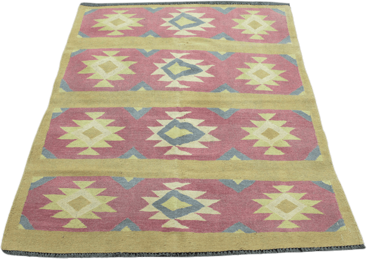 Turkish Kilim Rug  - 161 cm x 132 cm