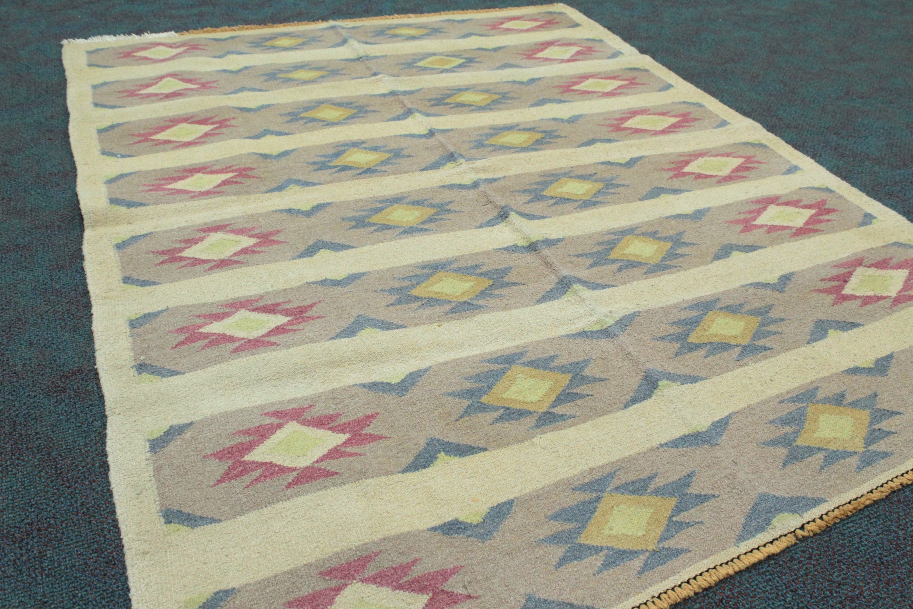 Turkish Kilim Rug  - 181 cm x 136 cm