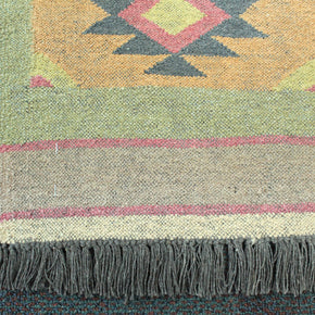Turkish Kilim Rug  - 206 cm x 145 cm