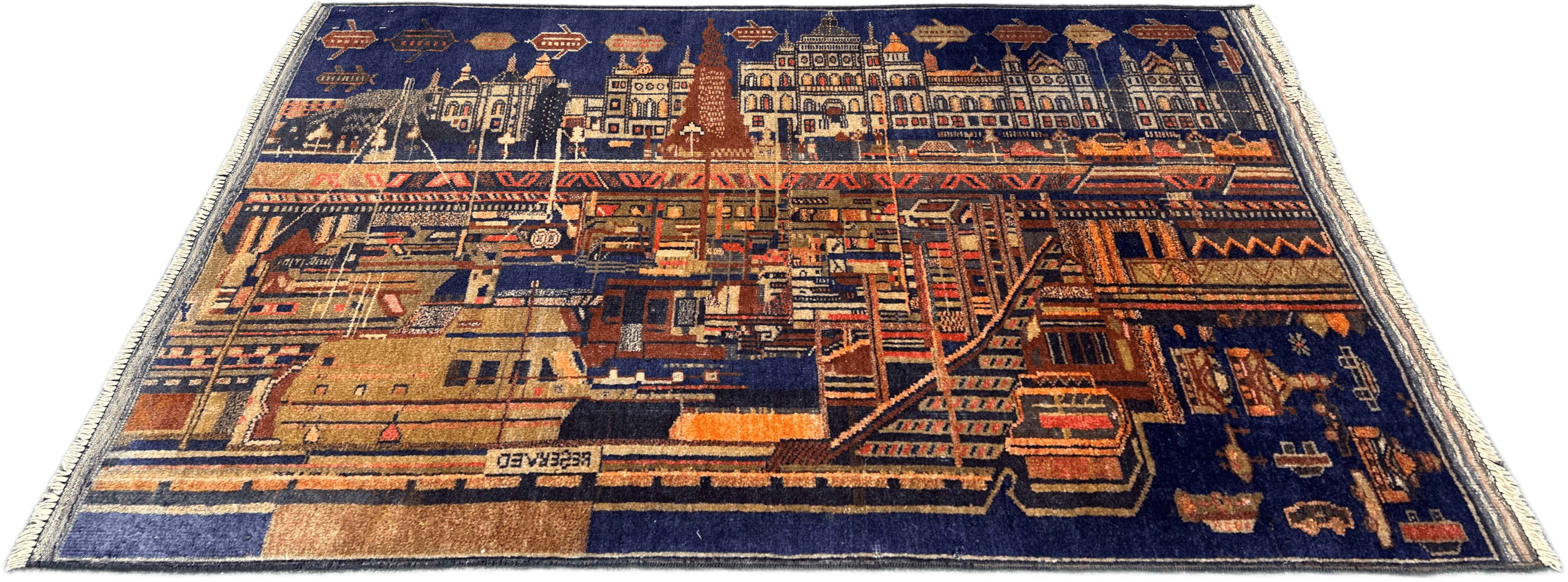 Baluchi Picture Rug - 145 cm x 88 cm