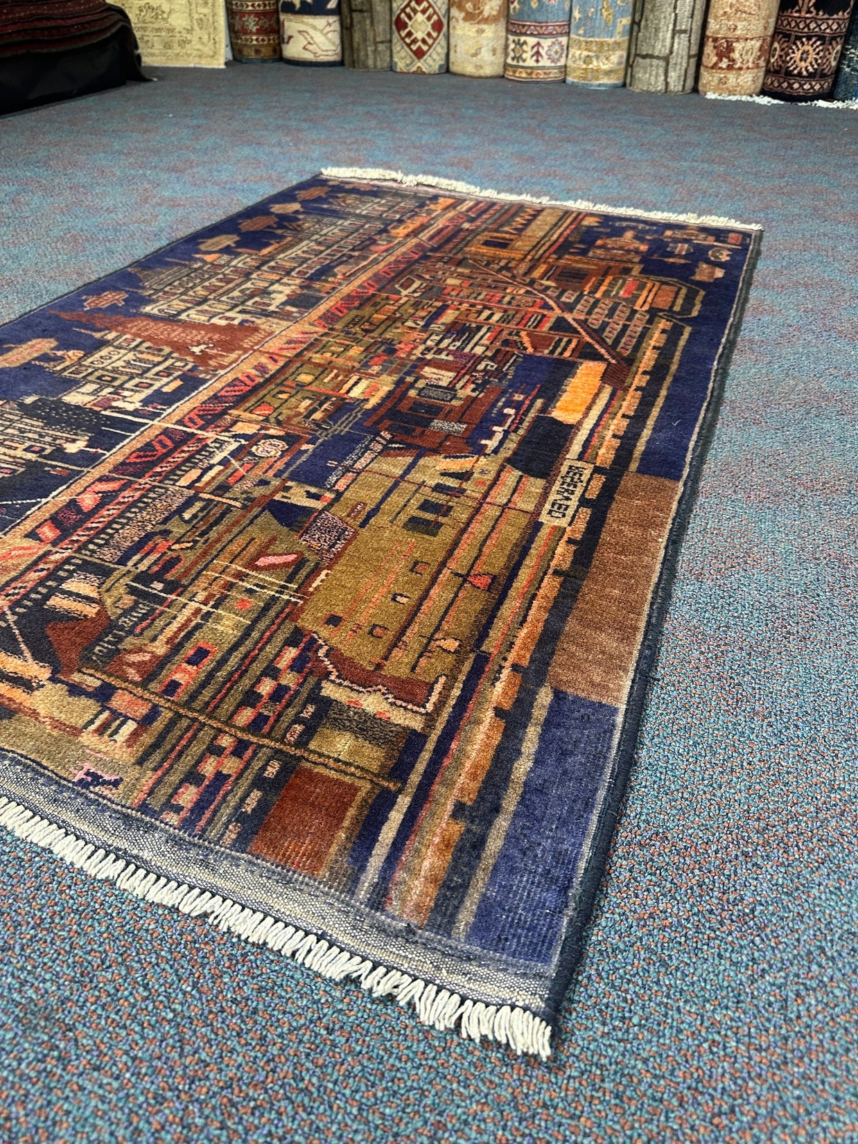Baluchi Picture Rug - 145 cm x 88 cm