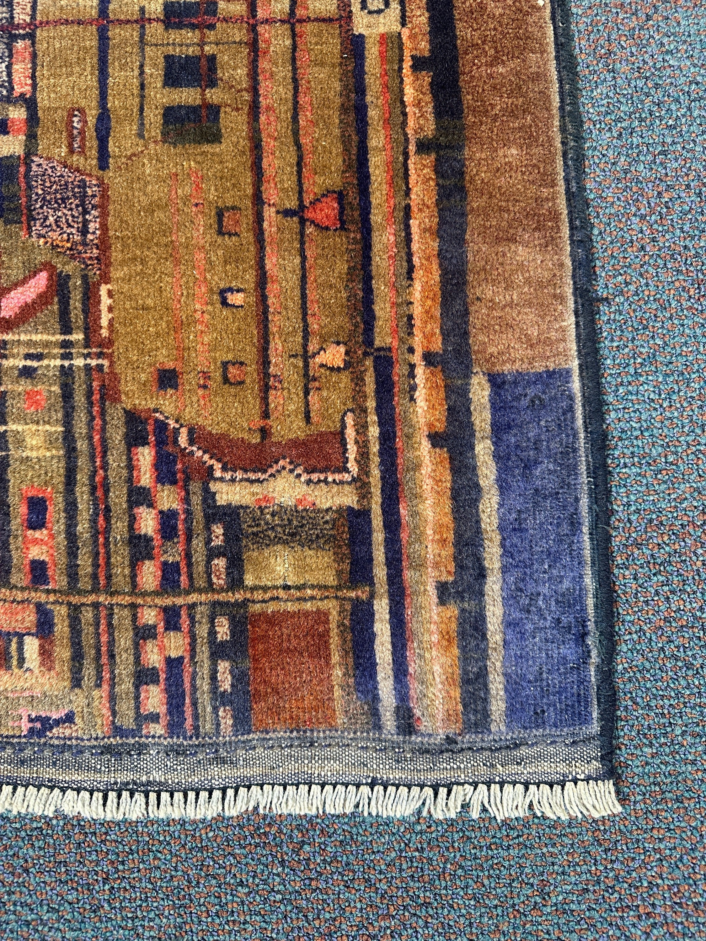 Baluchi Picture Rug - 145 cm x 88 cm