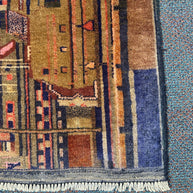 Baluchi Picture Rug - 145 cm x 88 cm