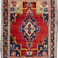 Hamadan Rug - 206 cm x 163 cm