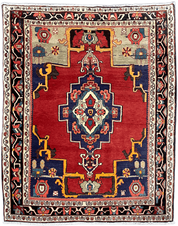 Hamadan Rug - 206 cm x 163 cm