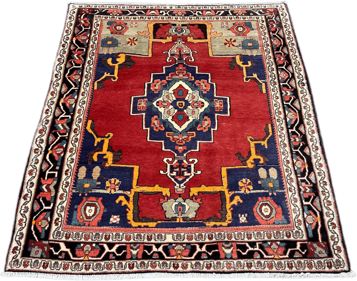 Hamadan Rug - 206 cm x 163 cm