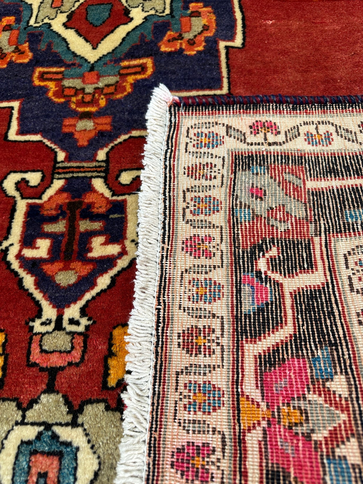 Hamadan Rug - 206 cm x 163 cm