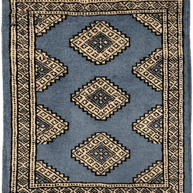 Bokhara Rug - 60 cm x 40 cm