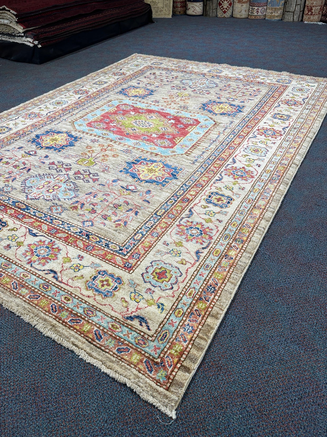 Super Kazak Rug - 229 cm x 169 cm