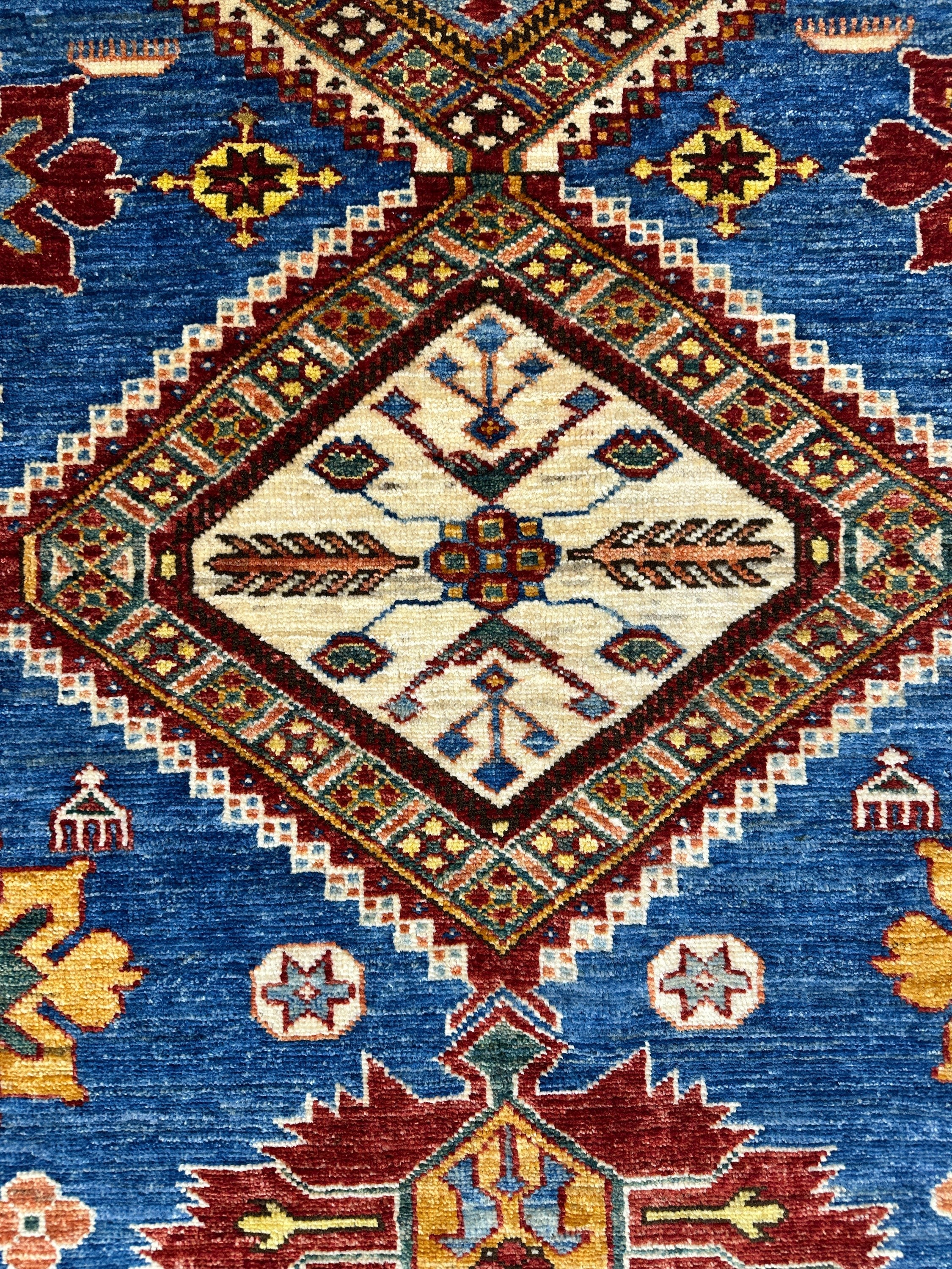 Super Kazak Rug - 254 cm x 175 cm