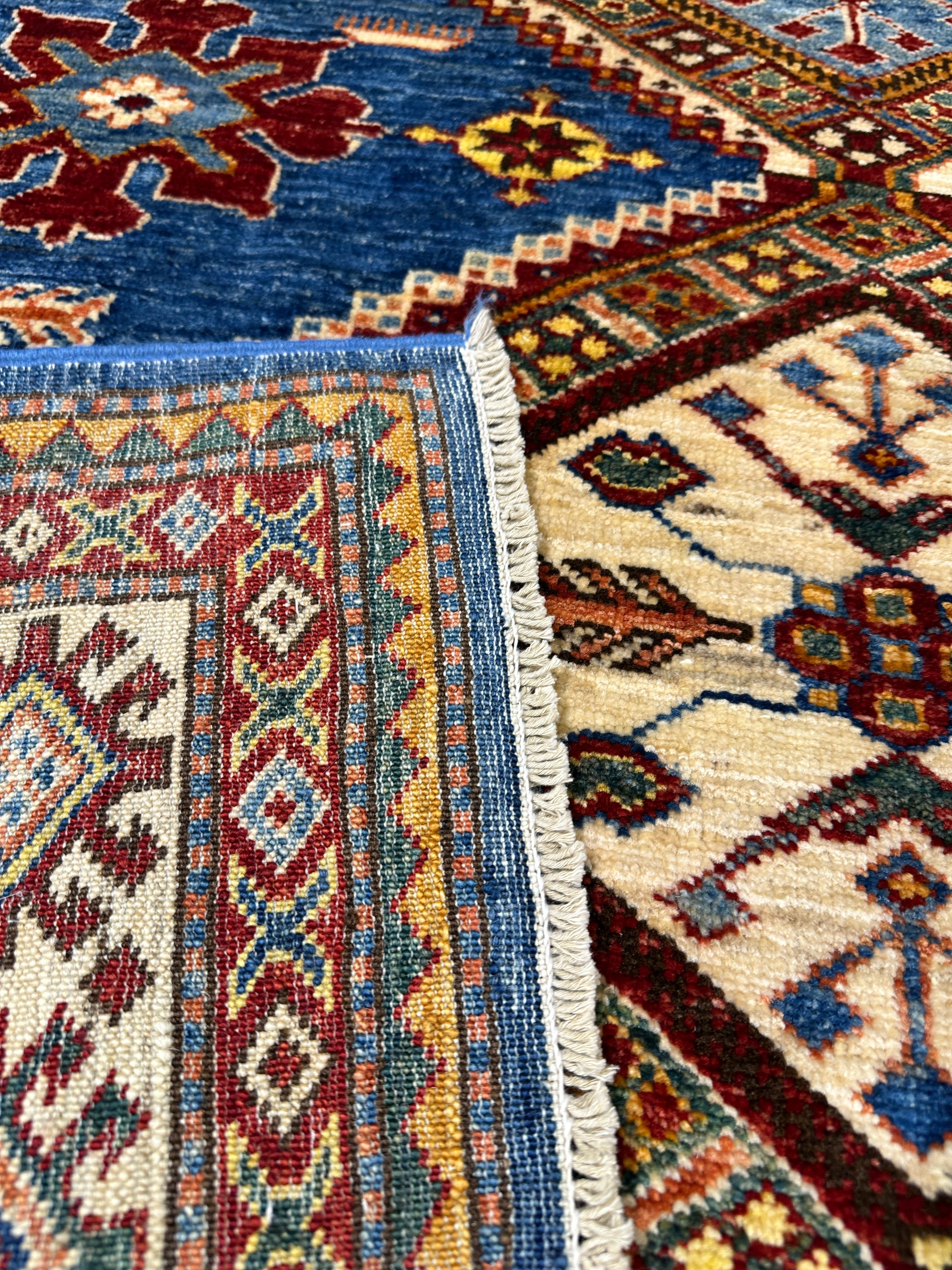 Super Kazak Rug - 254 cm x 175 cm