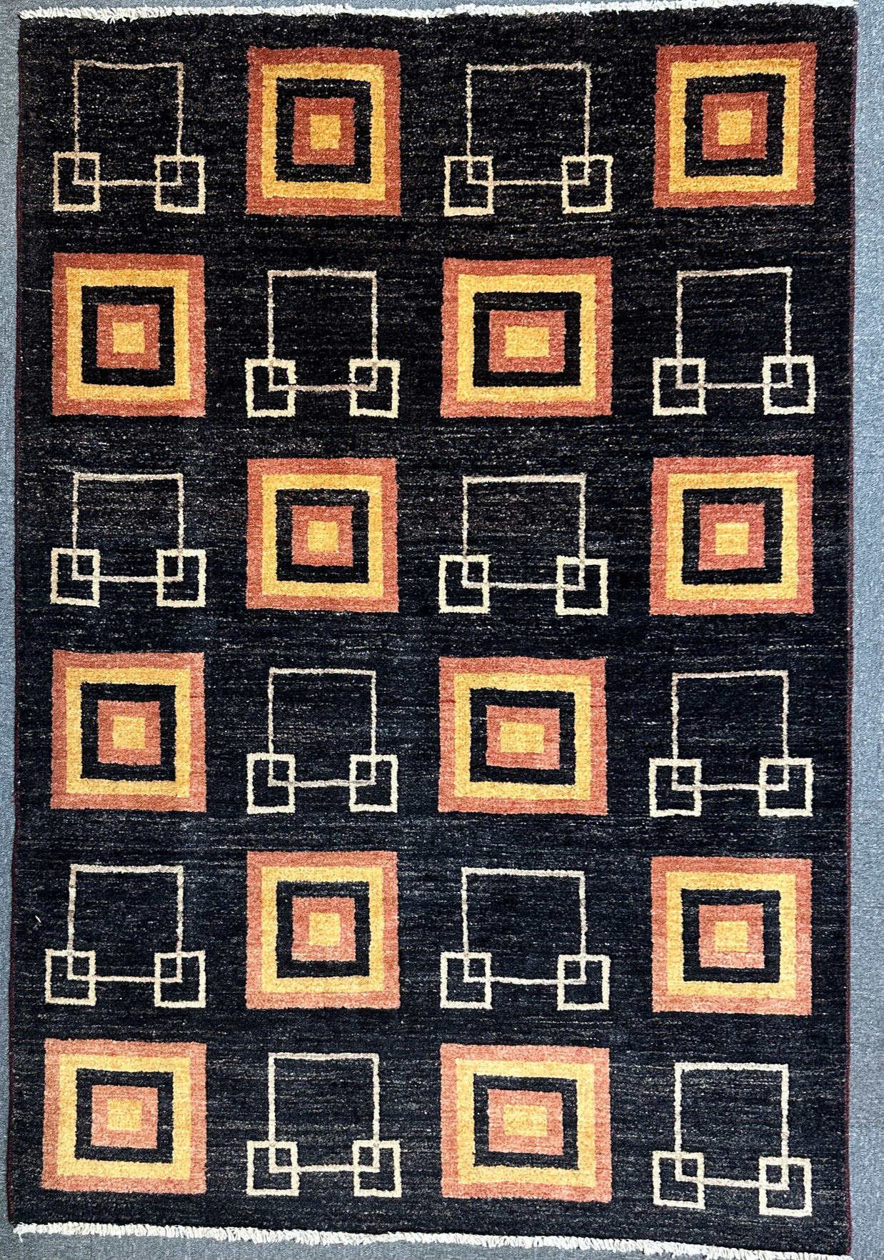 Hand knotted Gabbeh 188x126cm