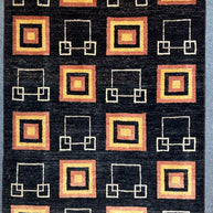 Hand knotted Gabbeh 188x126cm