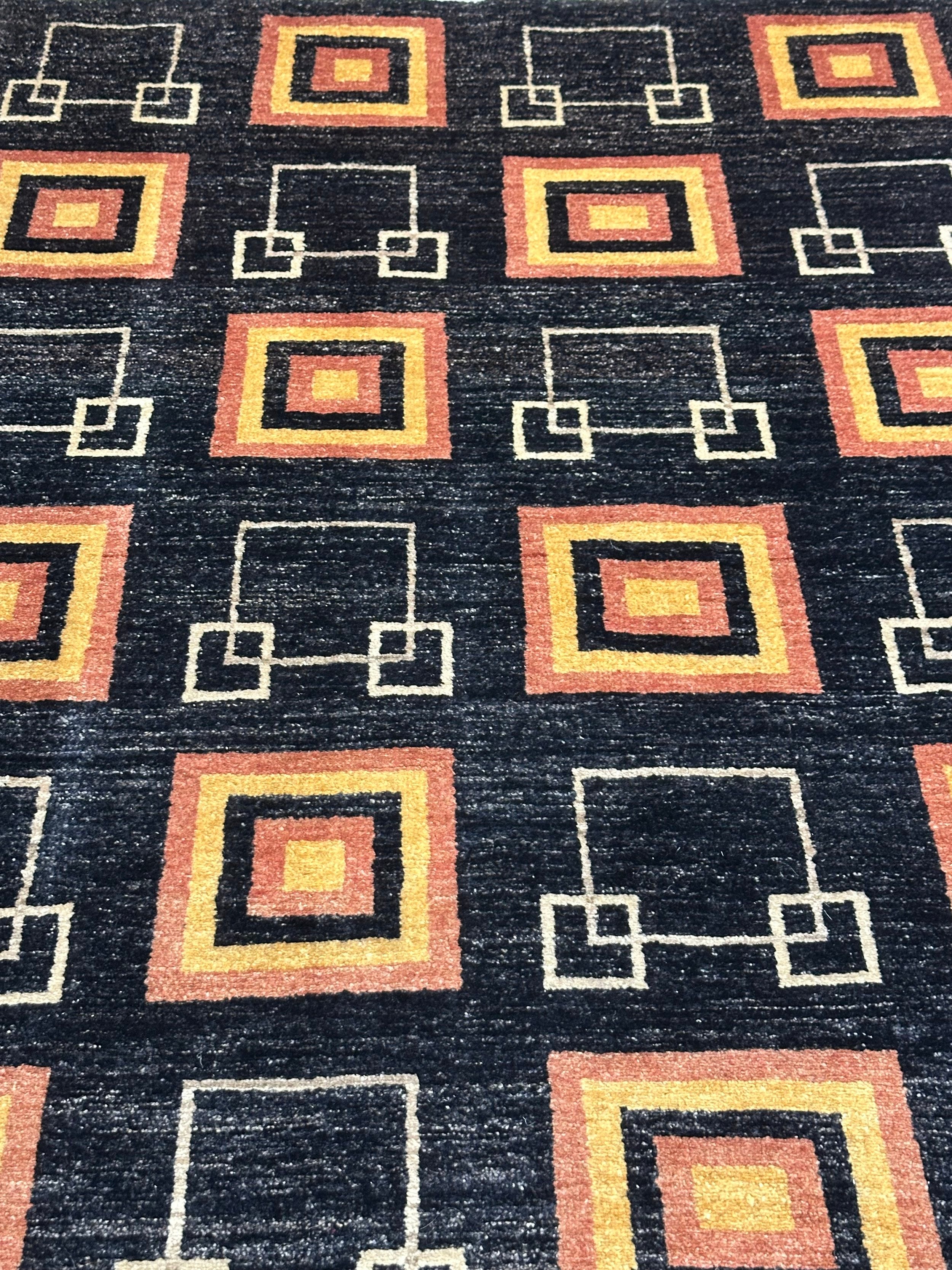 Hand knotted Gabbeh 188x126cm