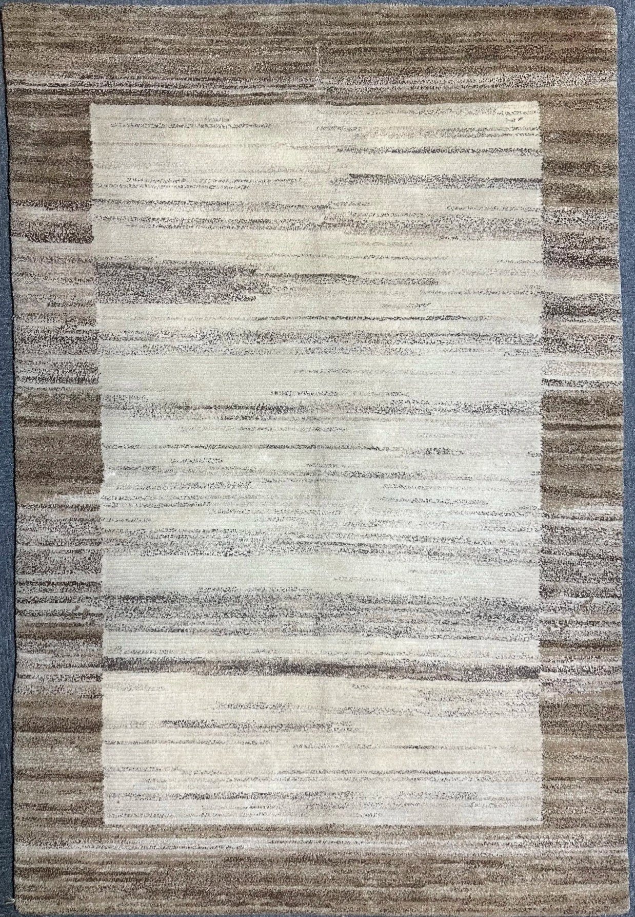 Modern Gabbeh Handmade wool rug