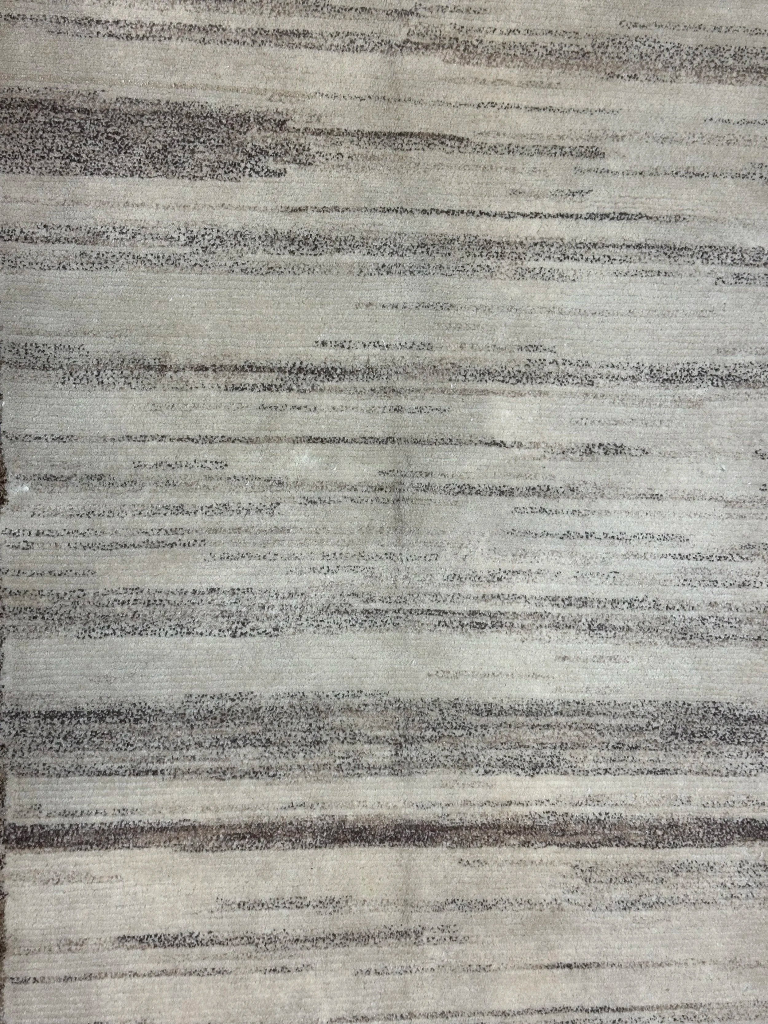 Modern Gabbeh Handmade wool rug