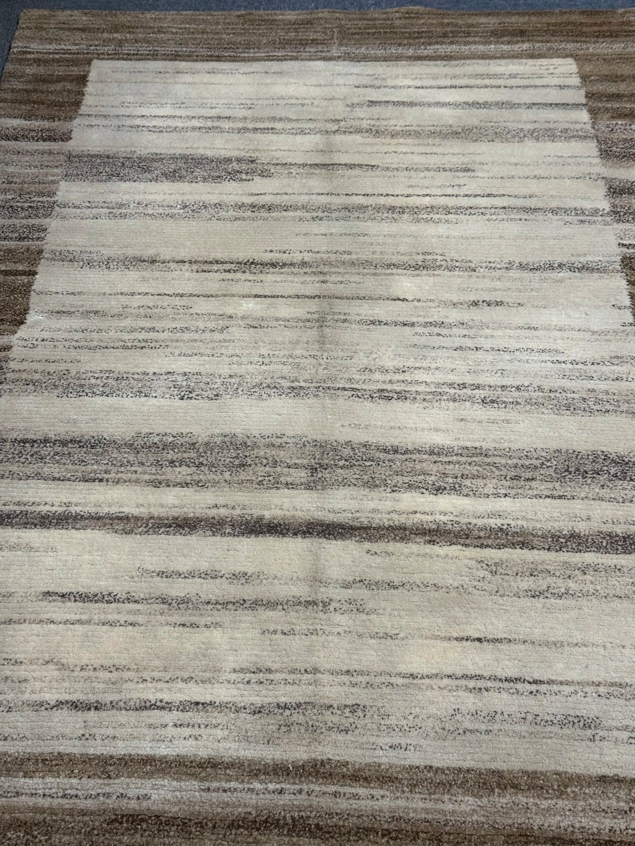 Modern Gabbeh Handmade wool rug