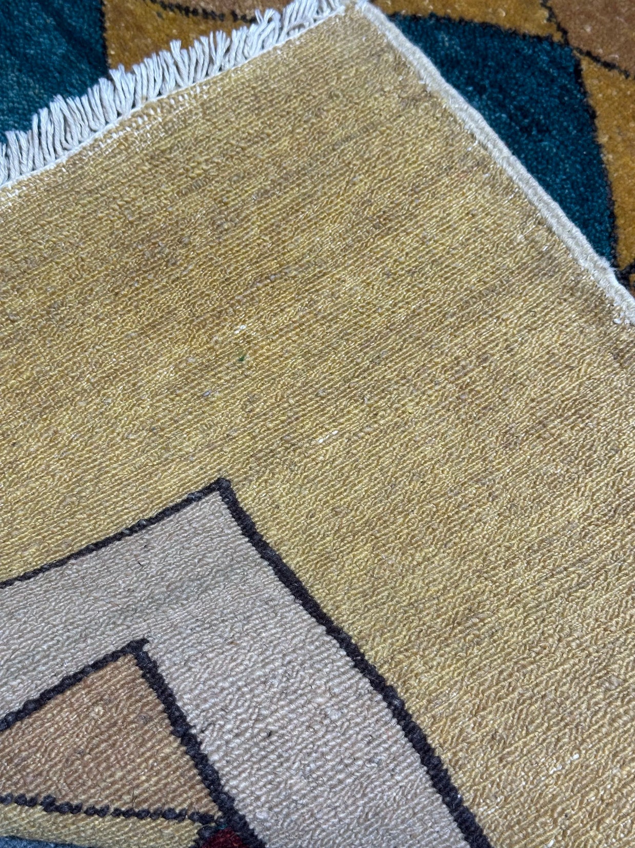 Afghan Modern Handmade Wool rug 100% Natural Dye