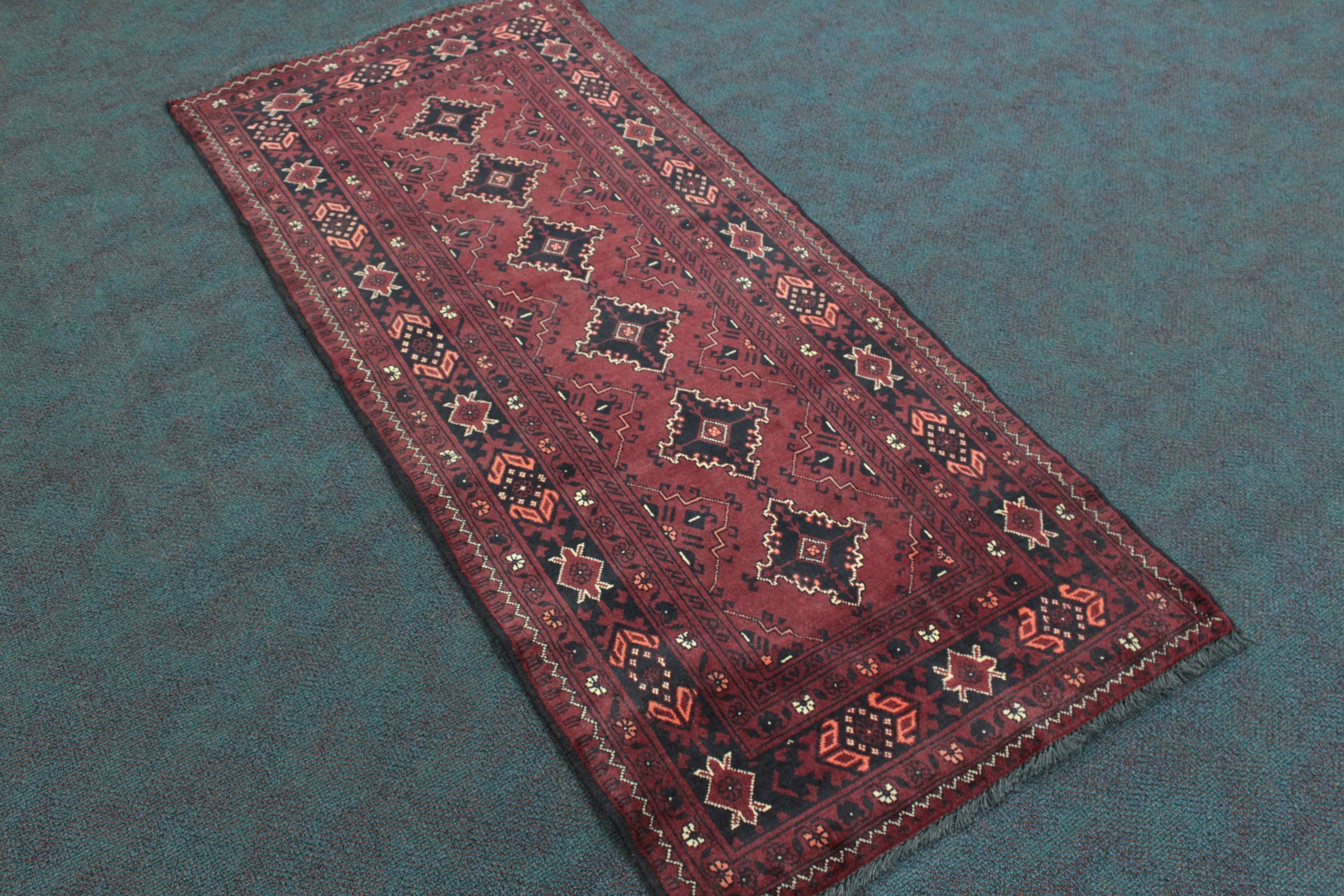 Kunduz Rug  - 201 cm x 87 cm