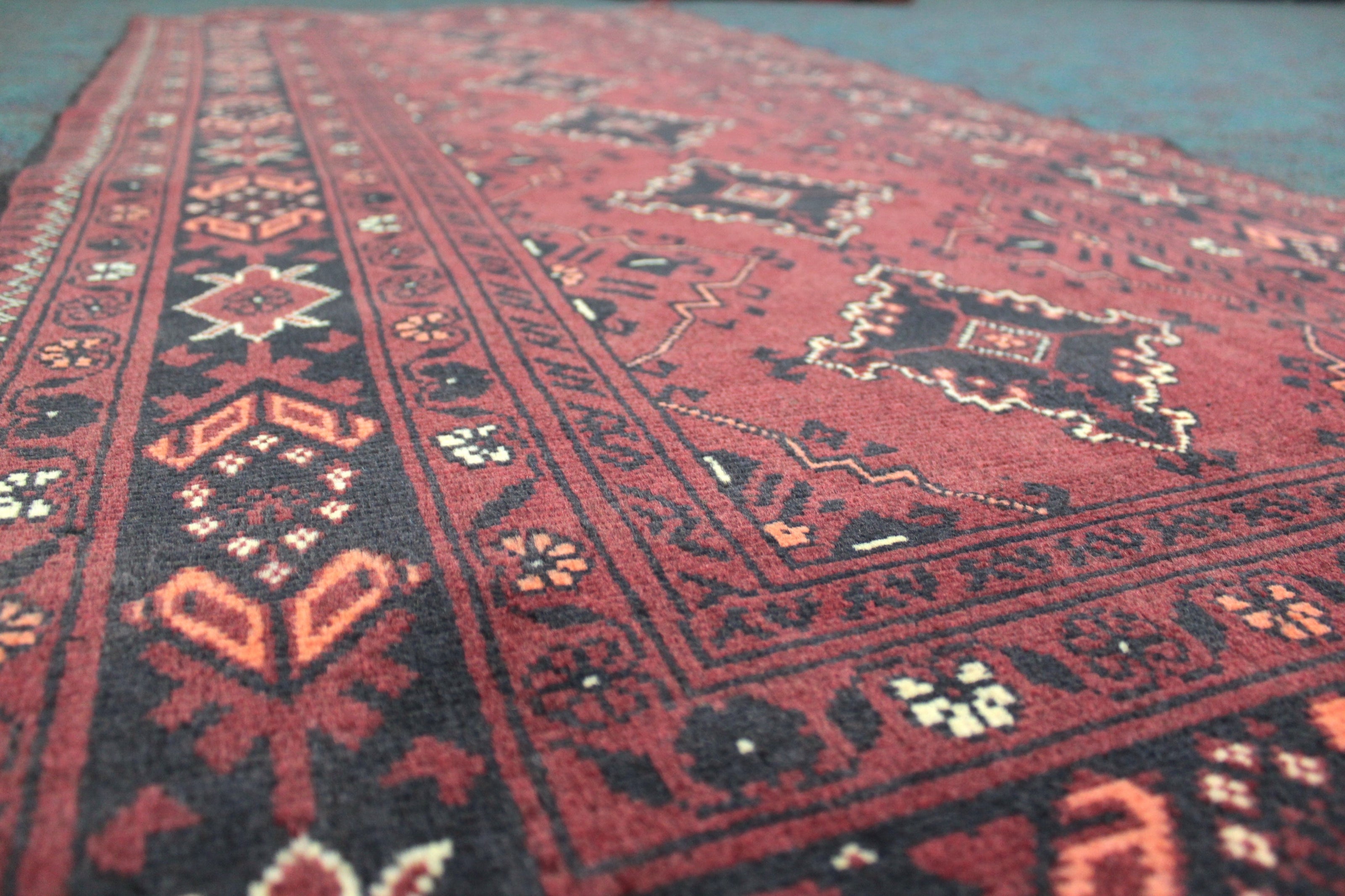 Kunduz Rug  - 201 cm x 87 cm