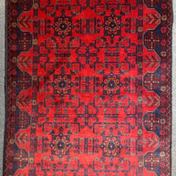 Tribal Khal Mohammedi stunning Piece of Art handmade Rug from Afghanistan