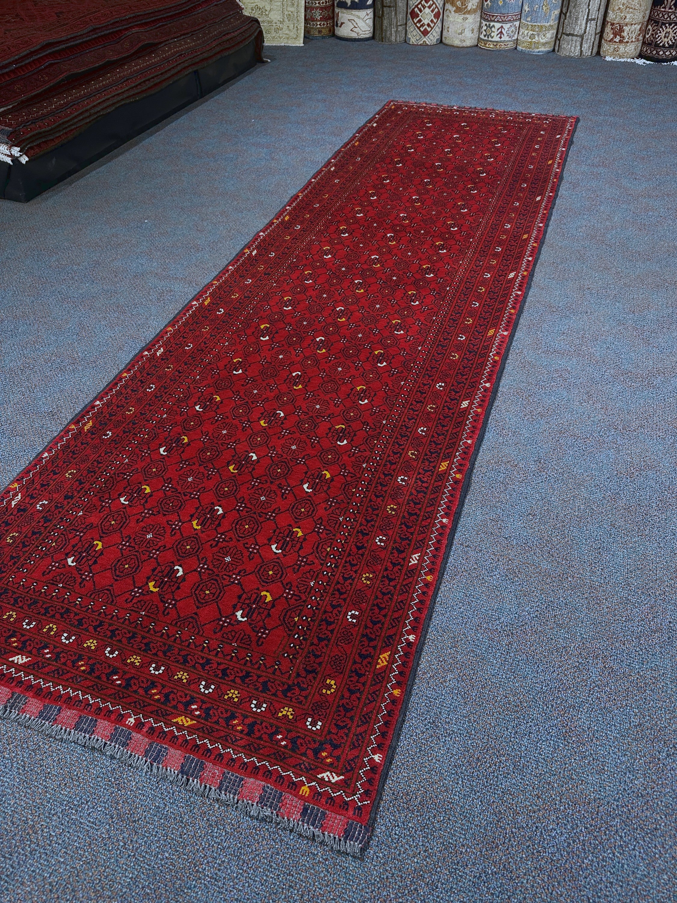 Khal Mohammadi Rug - 287 cm x 77 cm