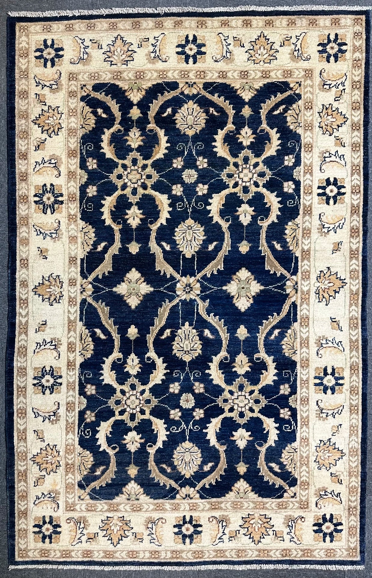 Tribal Chobi Vegetable Dye, Wool pile, Hand Knotted High Quality