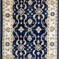 Tribal Chobi Vegetable Dye, Wool pile, Hand Knotted High Quality