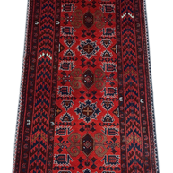 Khal Mohammadi Rug - 288 cm x 77 cm