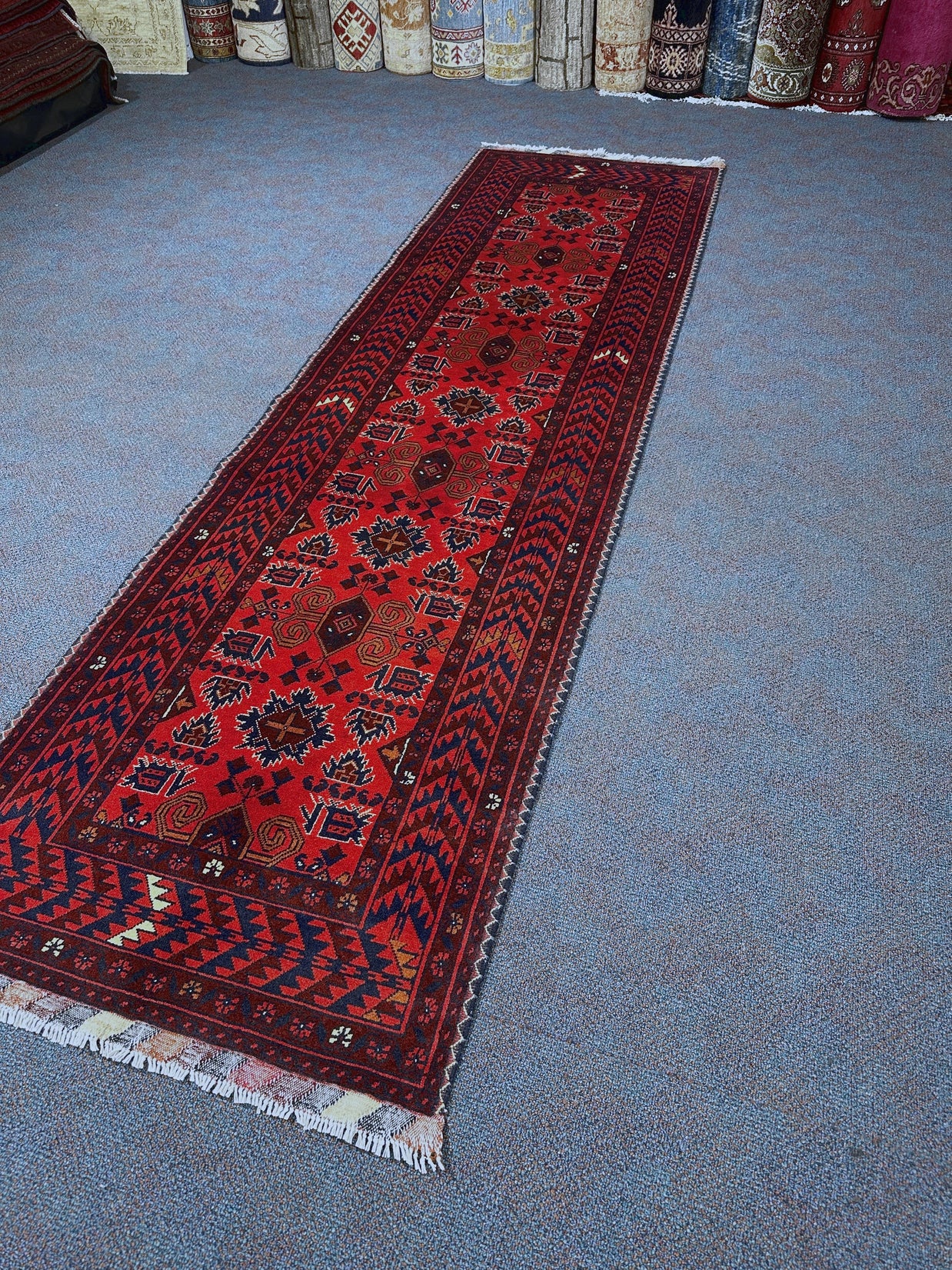Khal Mohammadi Rug - 288 cm x 77 cm