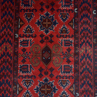 Khal Mohammadi Rug - 288 cm x 77 cm