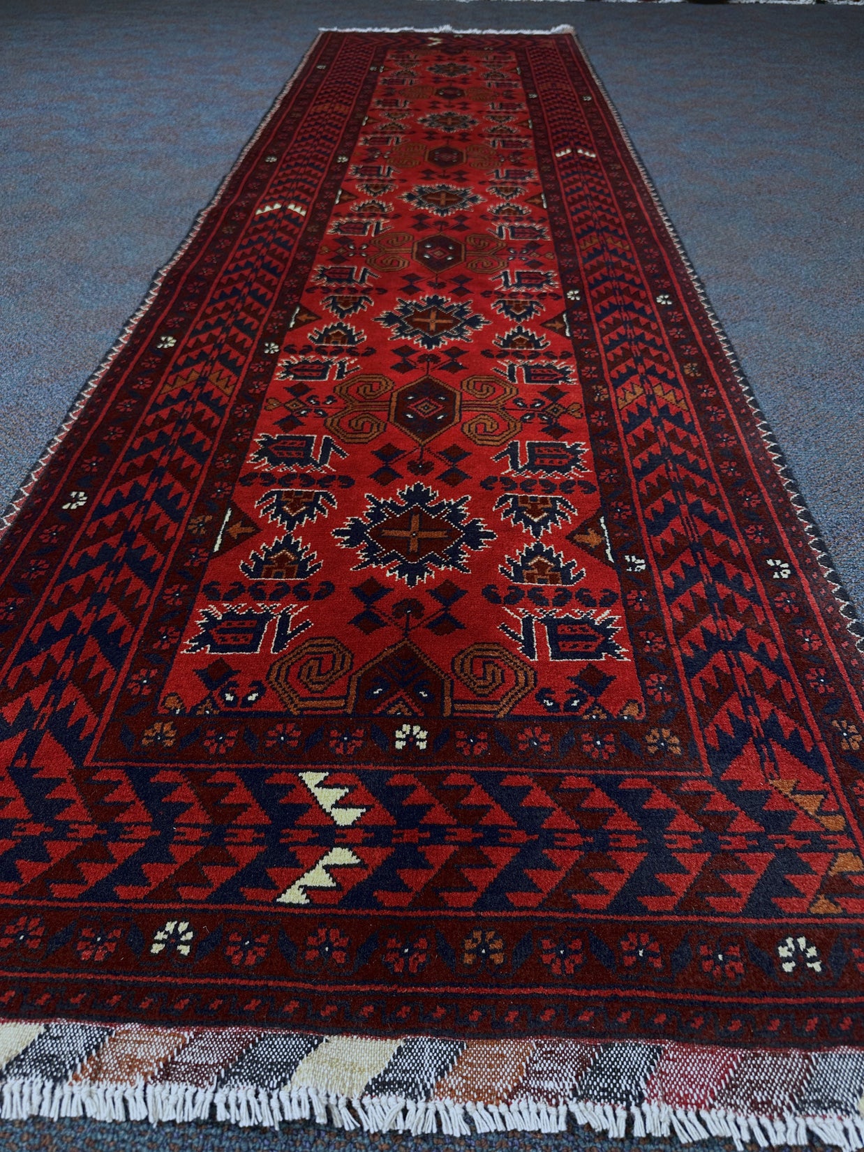Khal Mohammadi Rug - 288 cm x 77 cm
