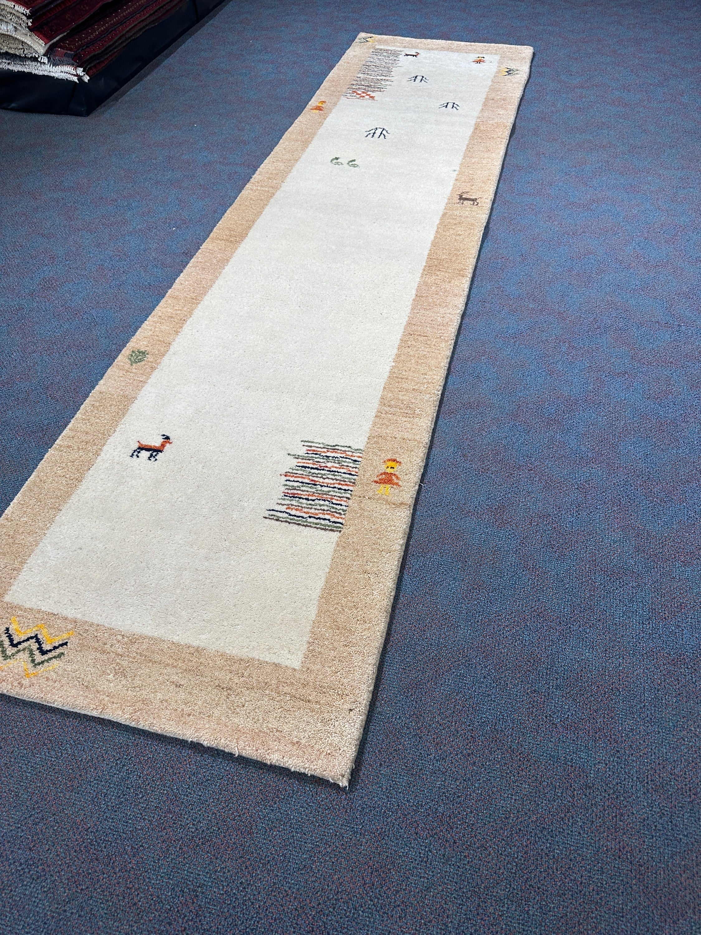 Gabbeh Rug - 337 cm x 83 cm