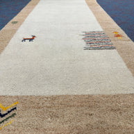 Gabbeh Rug - 337 cm x 83 cm