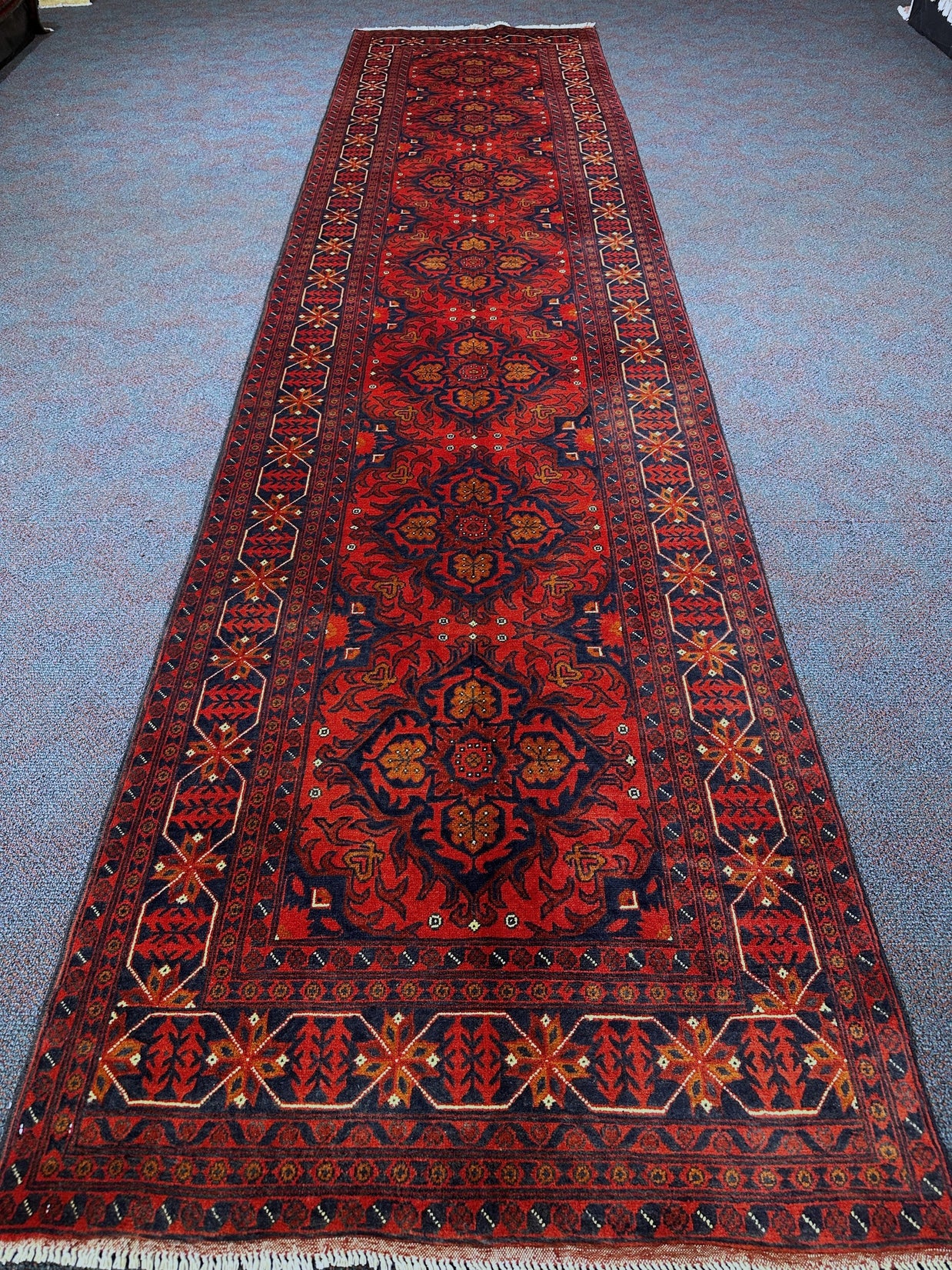Khal Mohammadi Rug - 381 cm x 90 cm