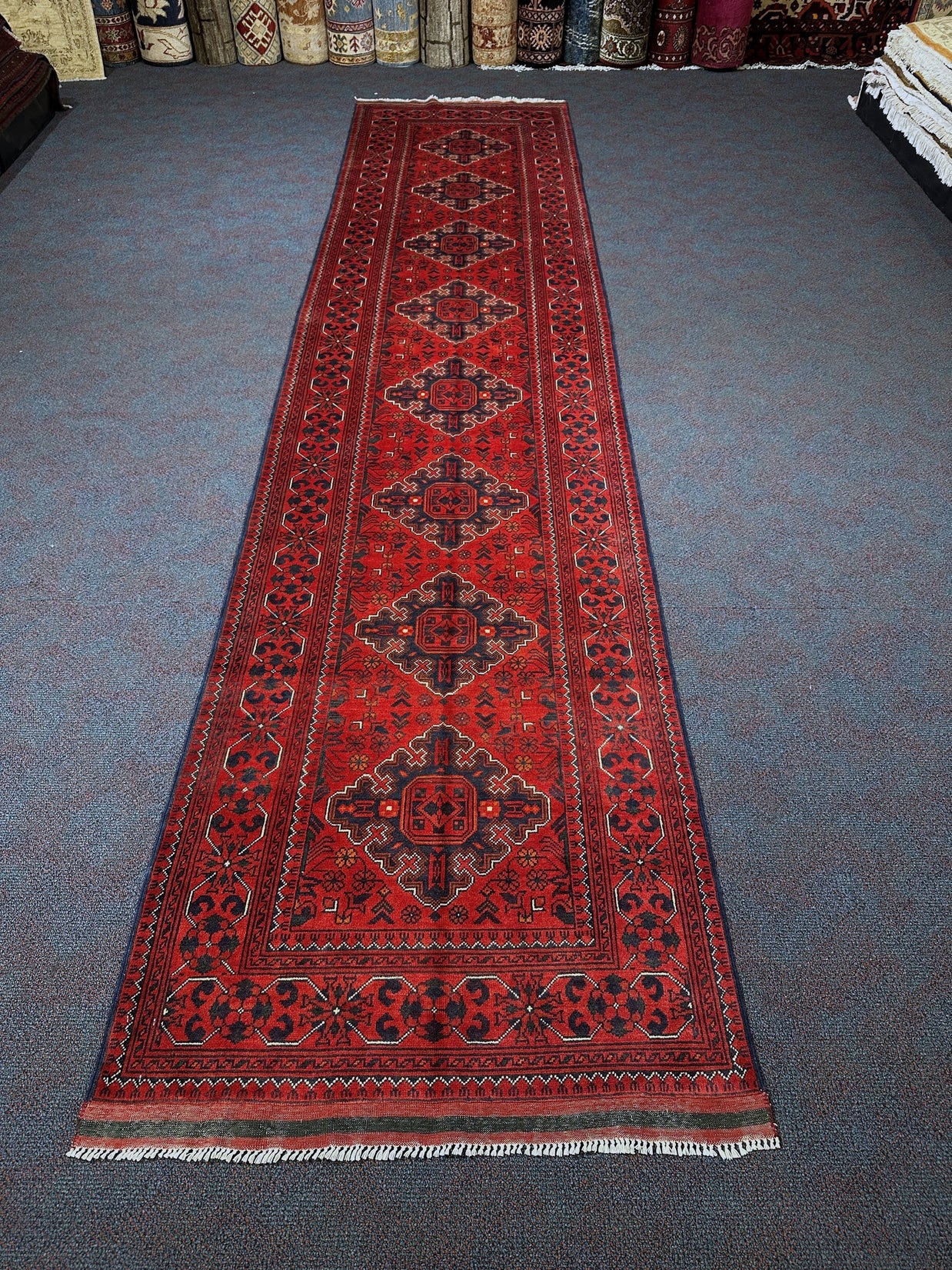 Khal Mohammadi Rug - 383 cm x 86 cm