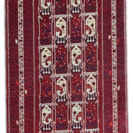 Khal Mohammadi Rug - 389 cm x 83 cm